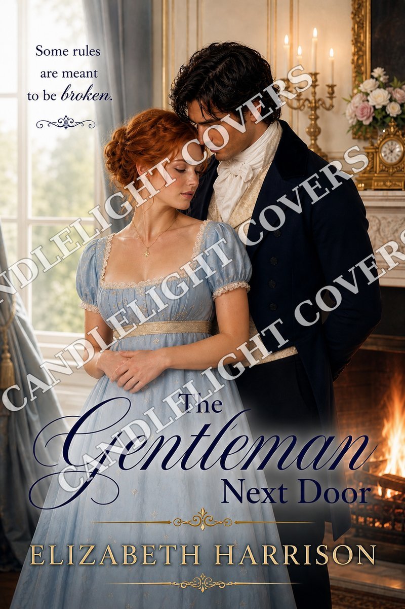The Gentleman Next Door — Premade Regency Cover