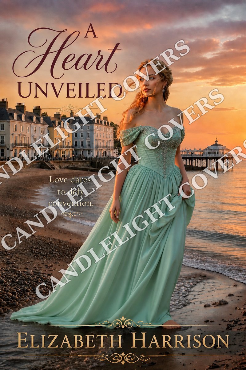 A Heart Unveiled — Premade Regency Cover