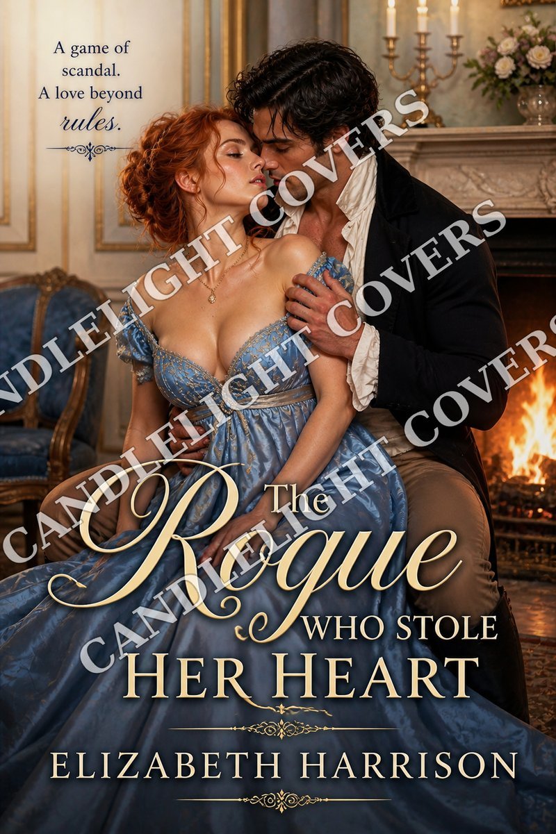 The Rogue Who Stole Her Heart — Premade Regency Cover