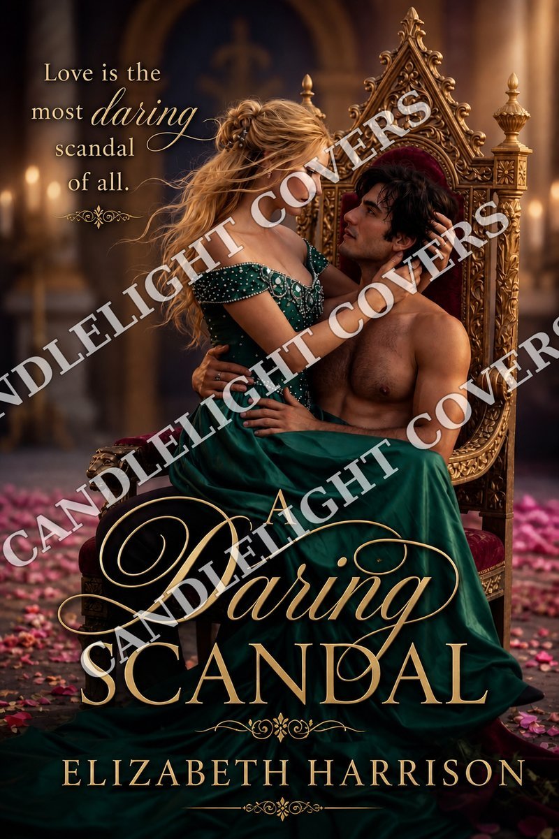 A Daring Scandal — Premade Regency Cover