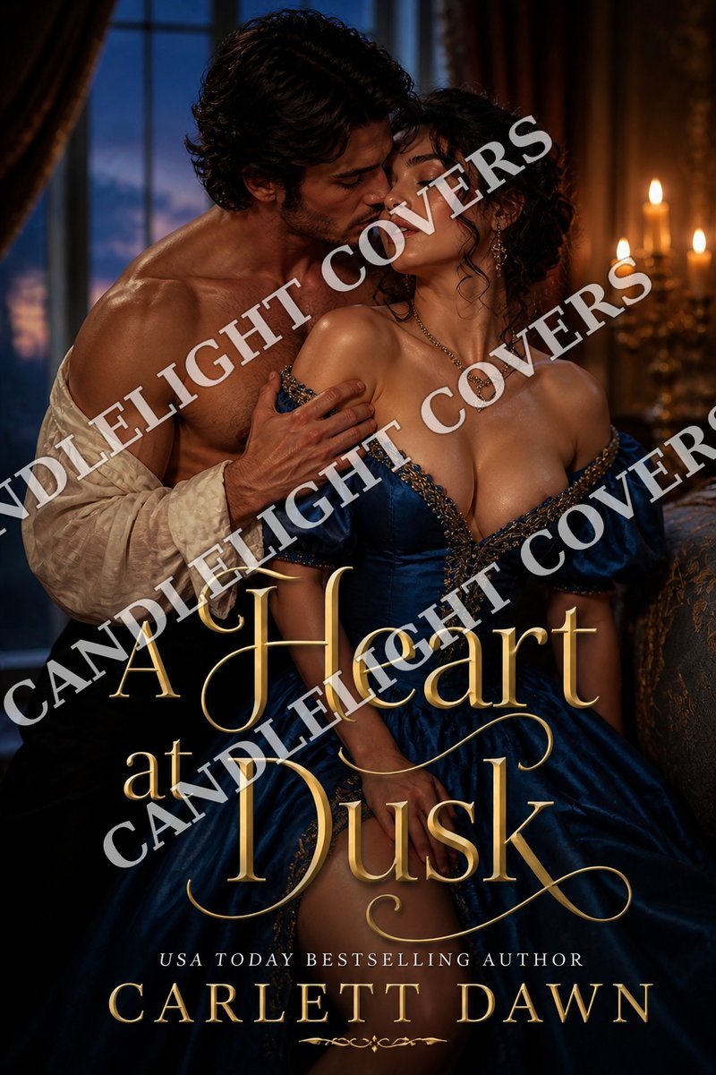 A Heart at Dusk — Premade Regency Cover