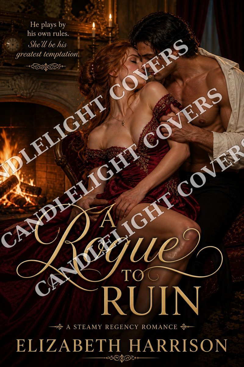 A Rogue to Ruin — Premade Regency Cover