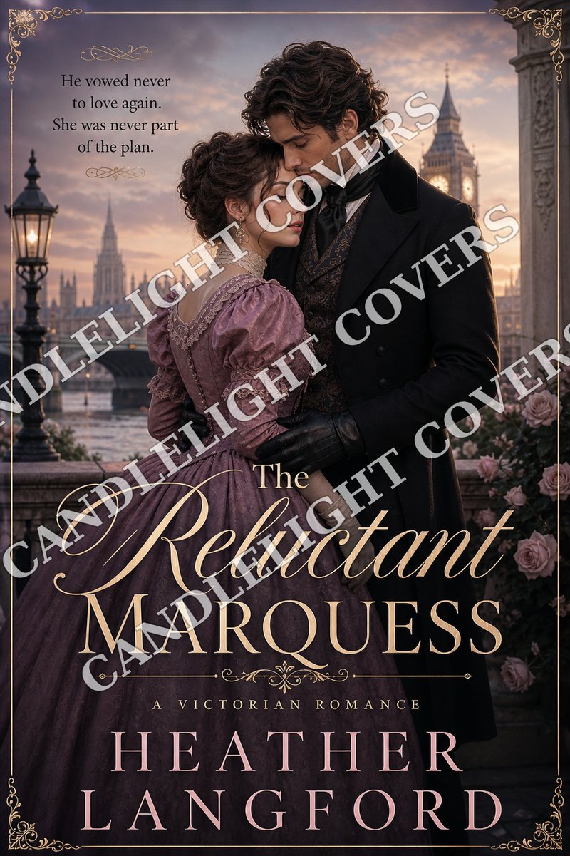 The Reluctant Marquess — Premade Victorian Cover