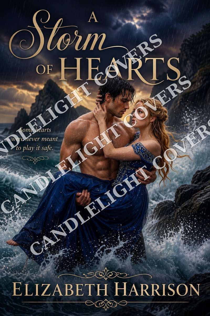 A Storm of Hearts — Premade Regency Cover