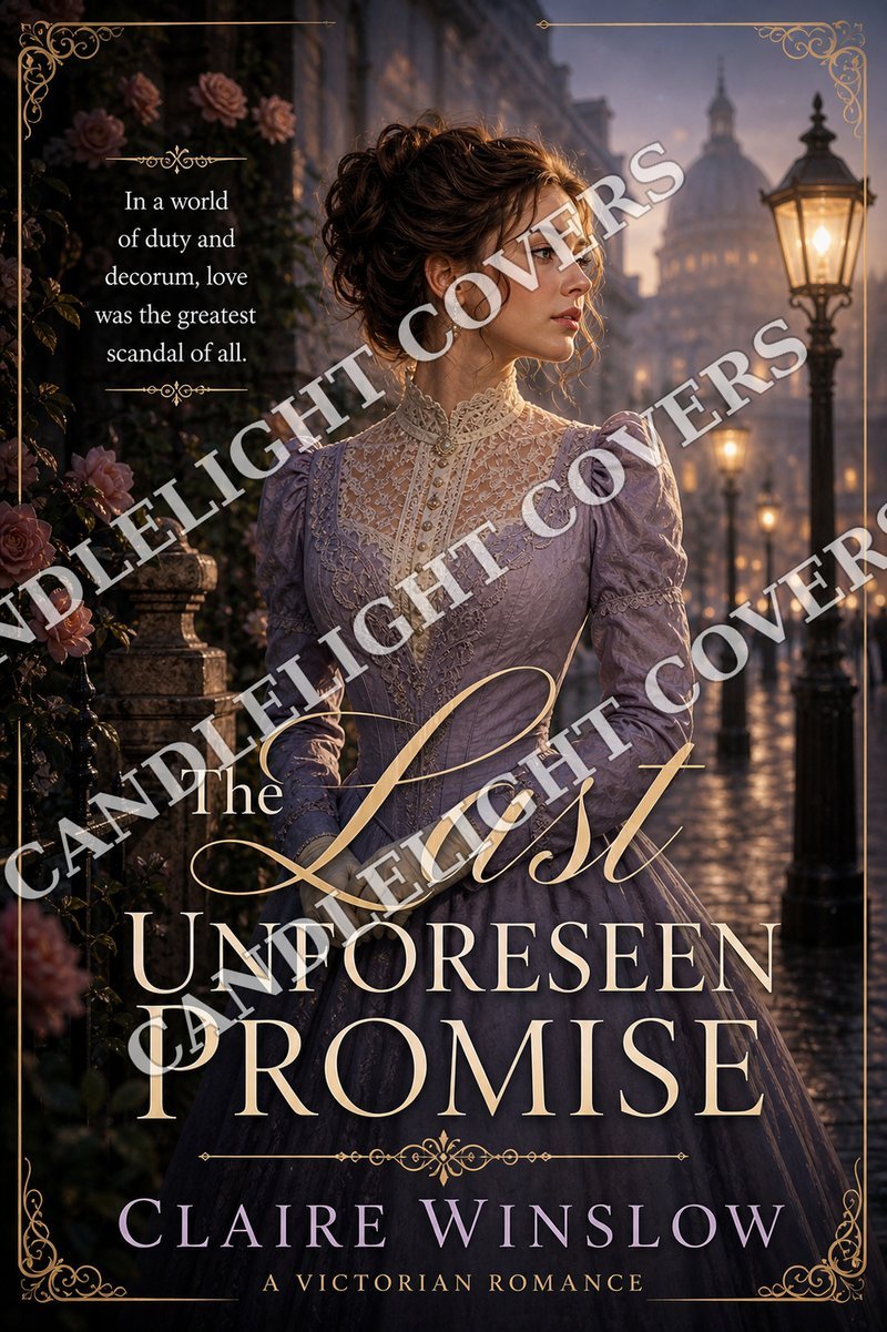 The Last Unforeseen Promise — Premade Victorian Cover